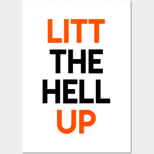 LITT the hell UP Posters and Art